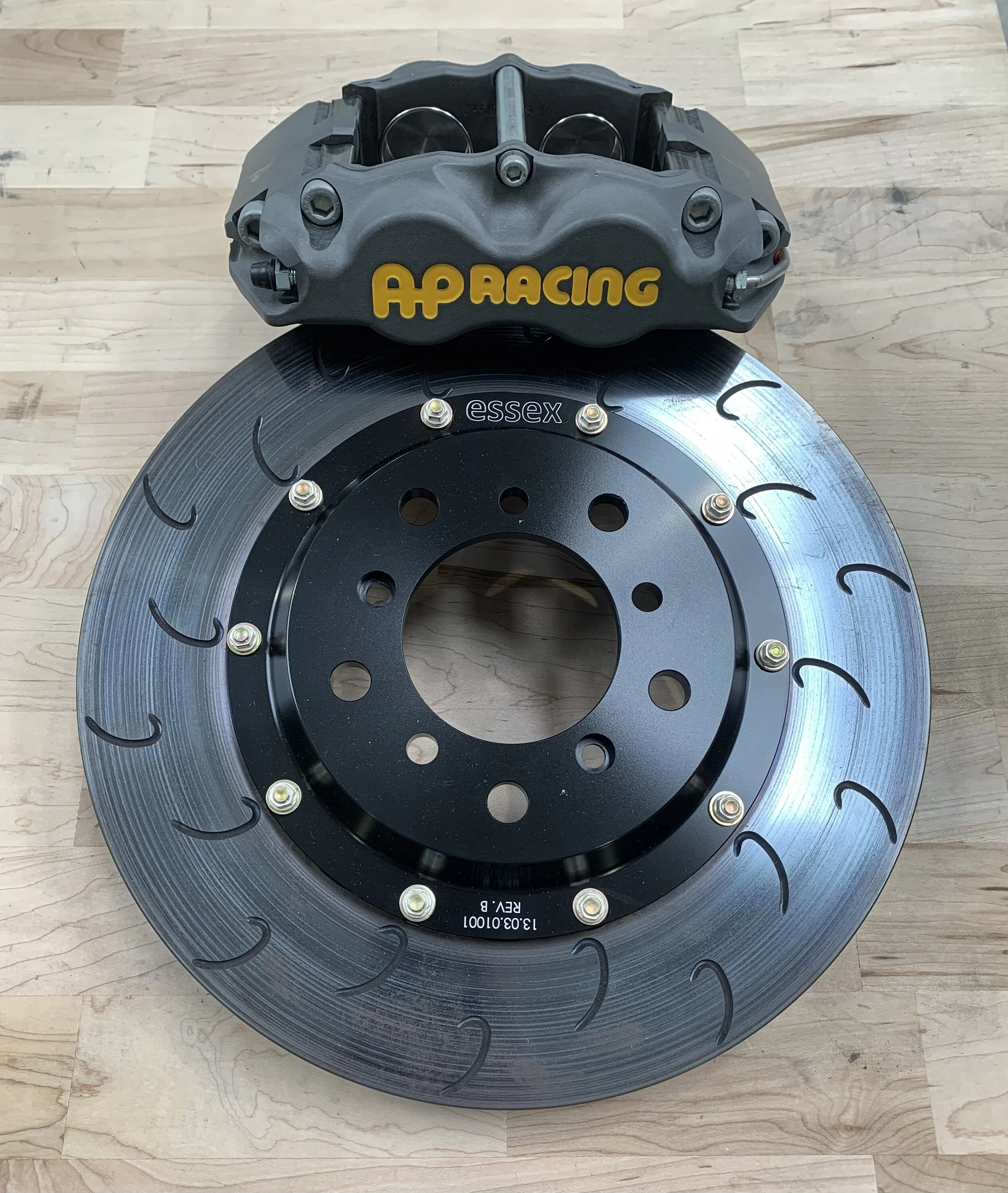 Essex Parts | AP Racing 325X32 4 Piston Front Brake System